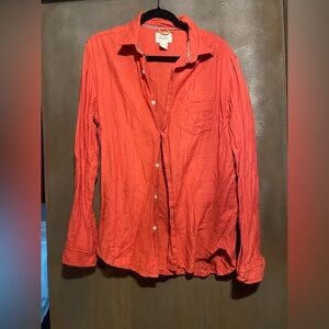 Koto Men's Casual Coral Button Down Shirt
